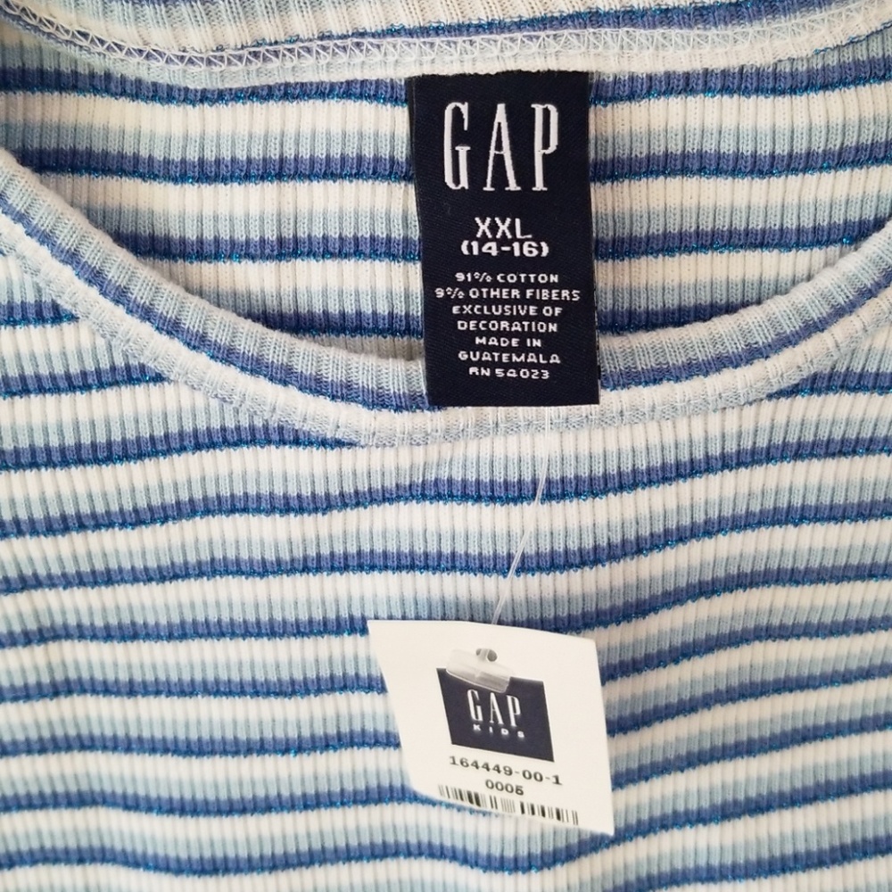 GAP Girls Long Sleeve Tee - Size XXL - Picture 2 of 4